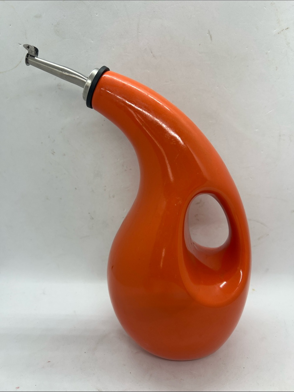 Rachael Ray Stoneware EVOO Olive Oil Bottle Cruet 24oz Preowned